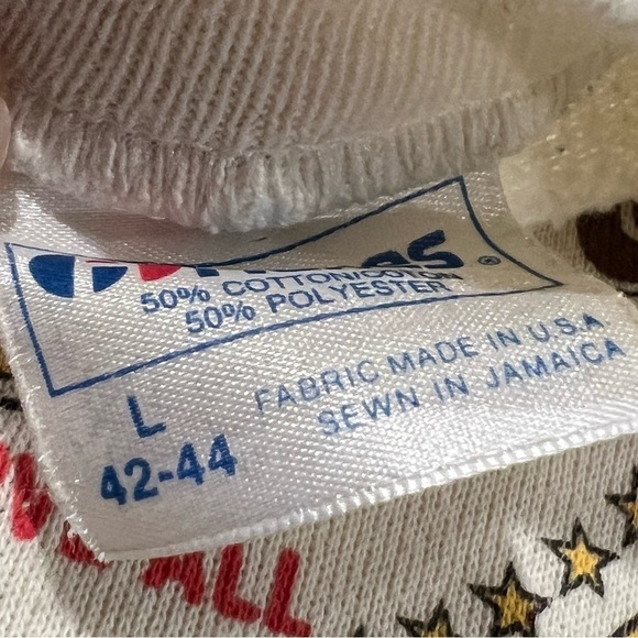 Vintage Hard Rock Cafe Washington DC 1980s Crewneck Sweatshirt - Picture 5 of 5